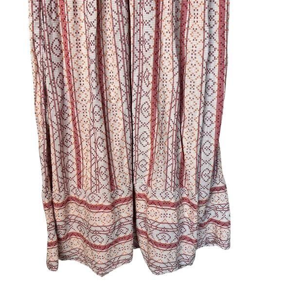 NWT True Craft Prairie City Boho Western Ruffle Hem Maxi Dress in Ivory Size 3X - Picture 6 of 10
